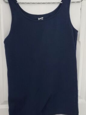 Duluth Trading Navy Tank Top